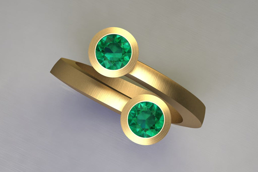 Emeralds & Yellow Gold