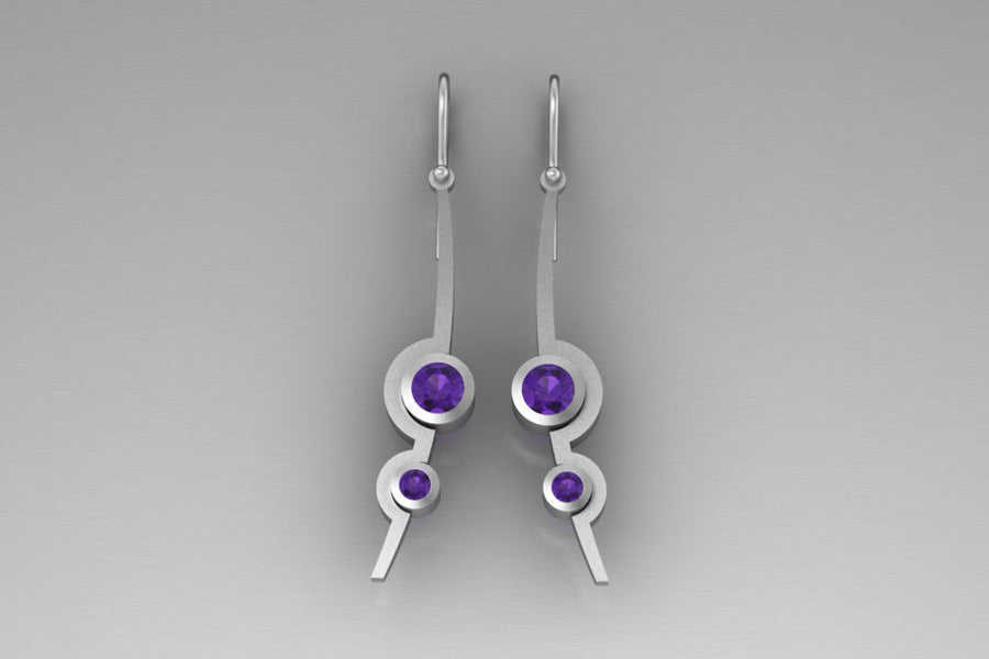 Amethysts & Silver