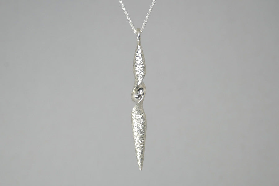 Twist Design Silver Necklaces