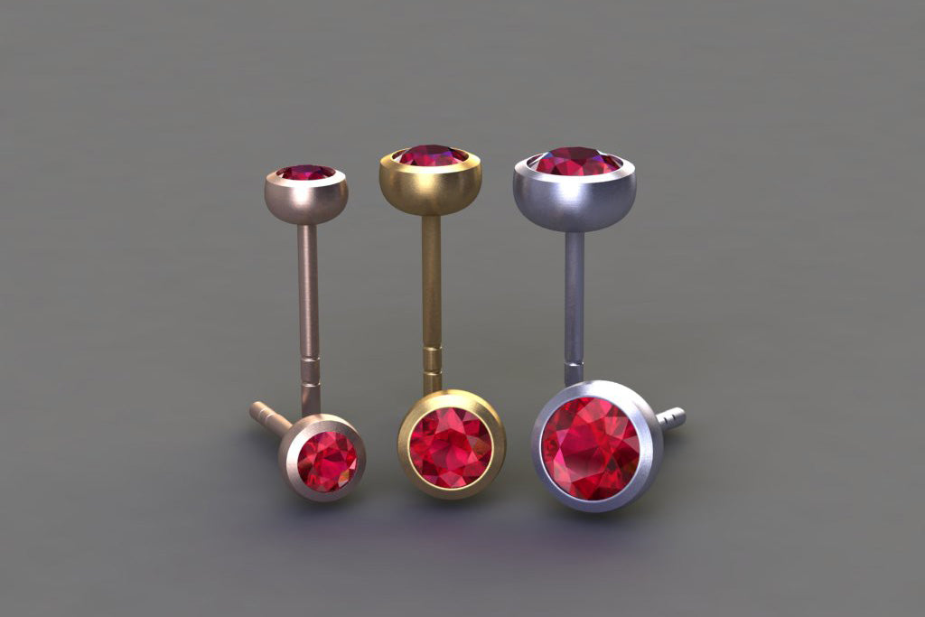 Rubies, Red & Yellow Golds , Platinum