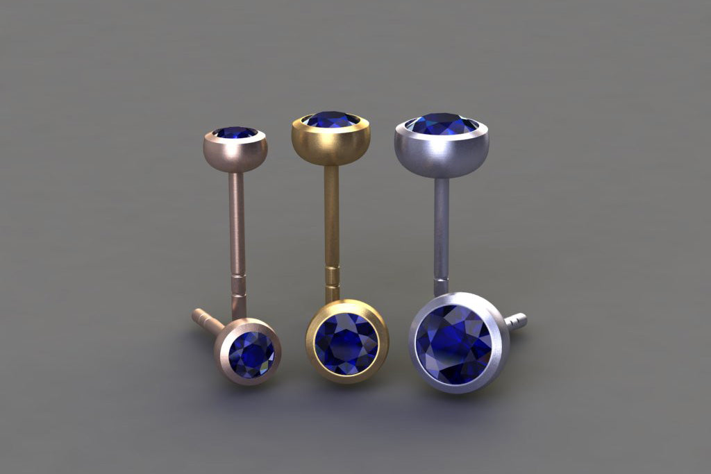 Sapphires, Red & Yellow Golds , Platinum
