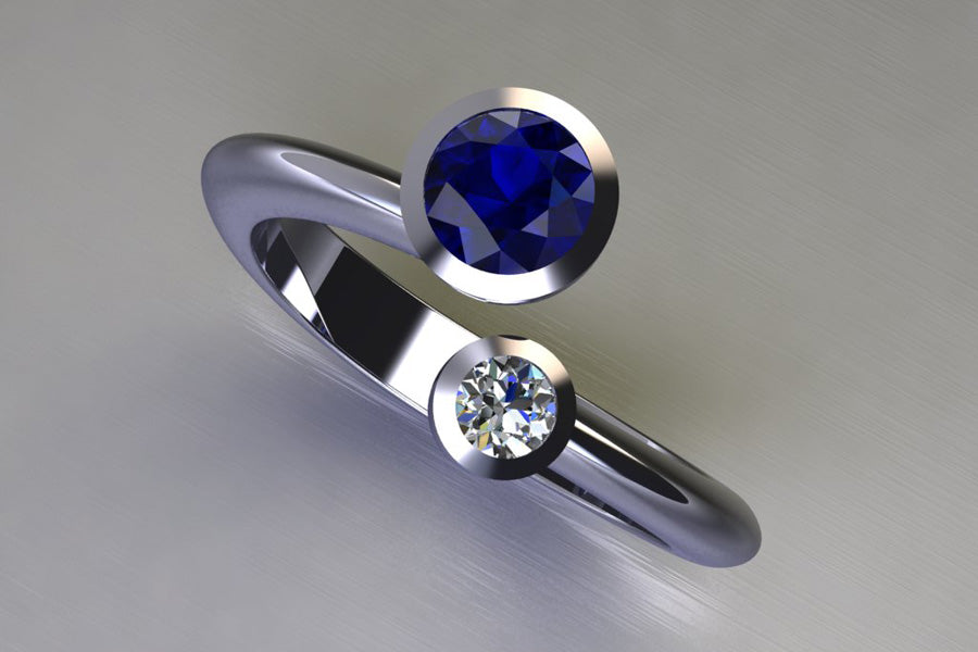 Sapphire, Diamond & Platinum