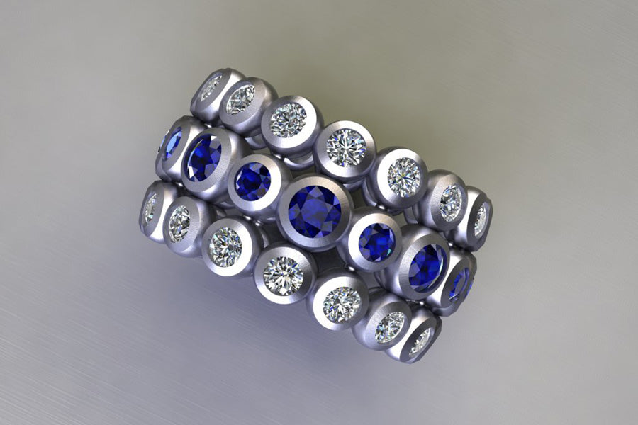 Sapphires & Diamonds, Platinum