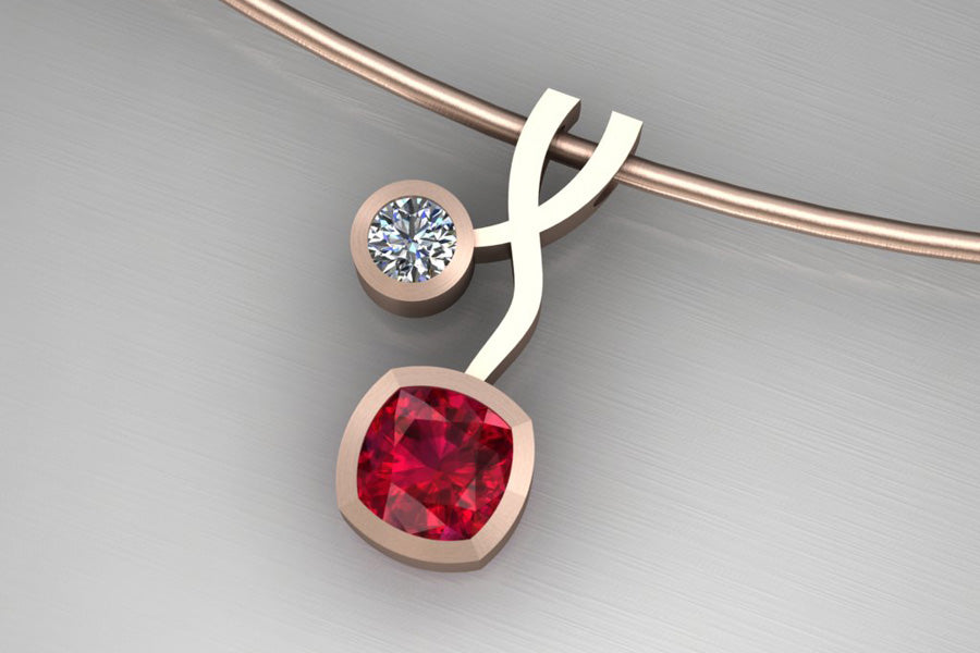 Ruby & Diamond, Red Gold