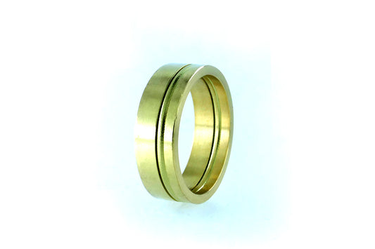 18ct Yellow Gold Multi-Band Wedding Ring