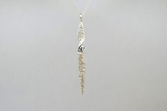 Twist Design Silver Necklaces