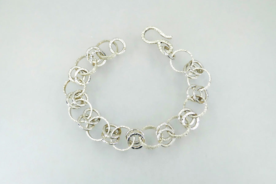 Linked Silver Bracelet