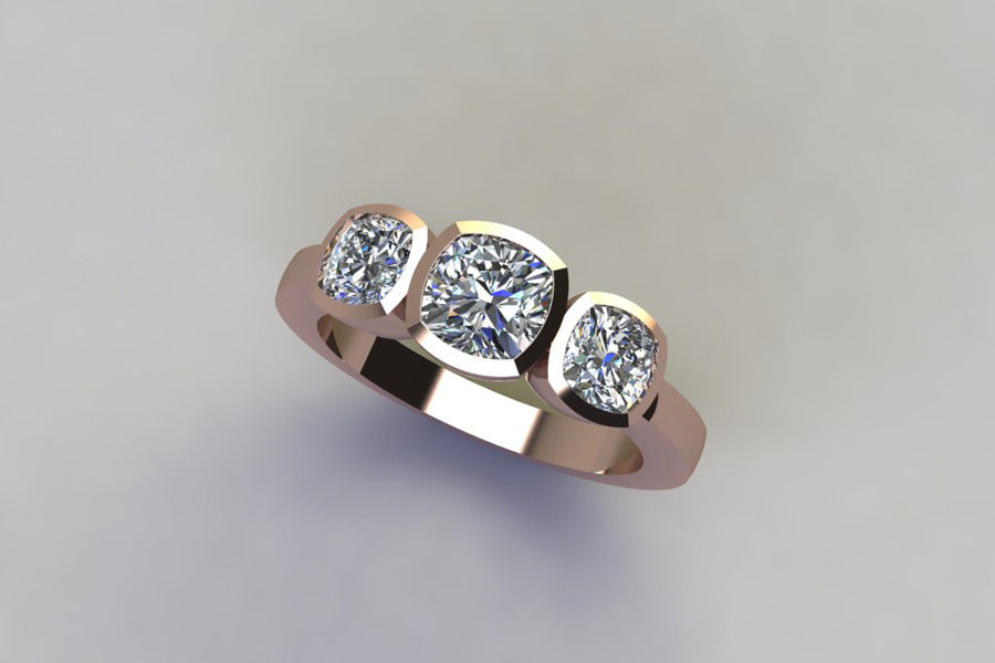 Red Gold & Diamonds