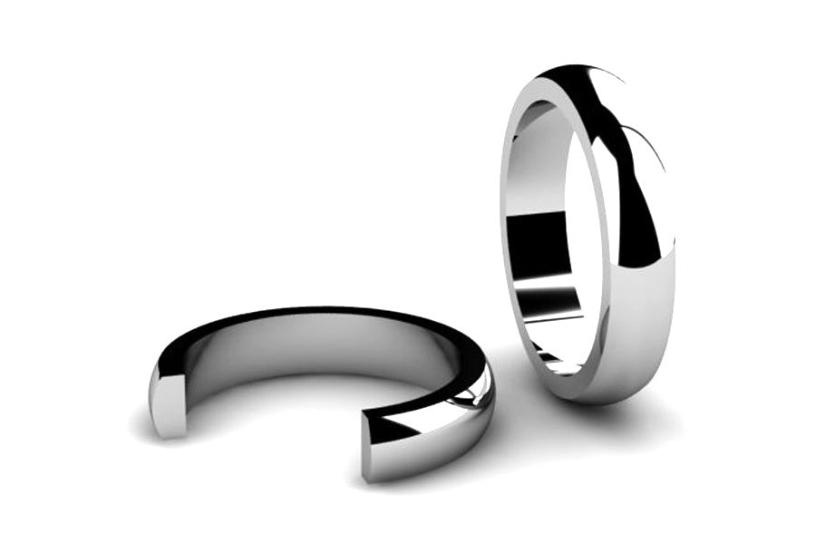 Barrel Section Wedding Ring Designs